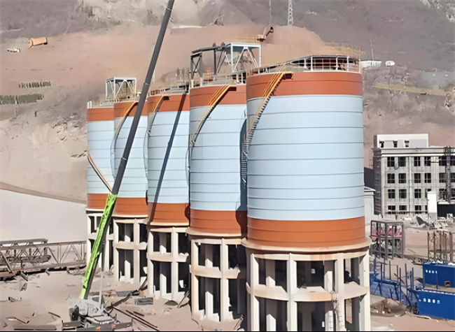 休宁高架钢板仓